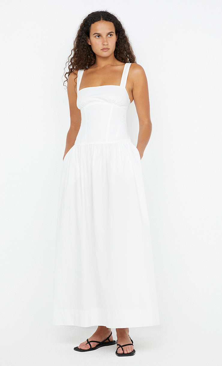 DUNE MAXI DRESS - WHITE