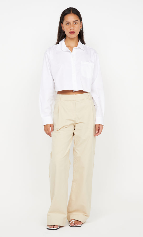 Dune Shirt in White by Bec + Bridge