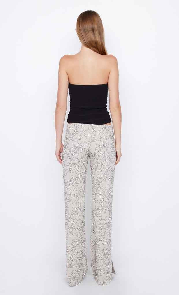 Elaine Pant in Bone Diamantes by Bec + Bridge