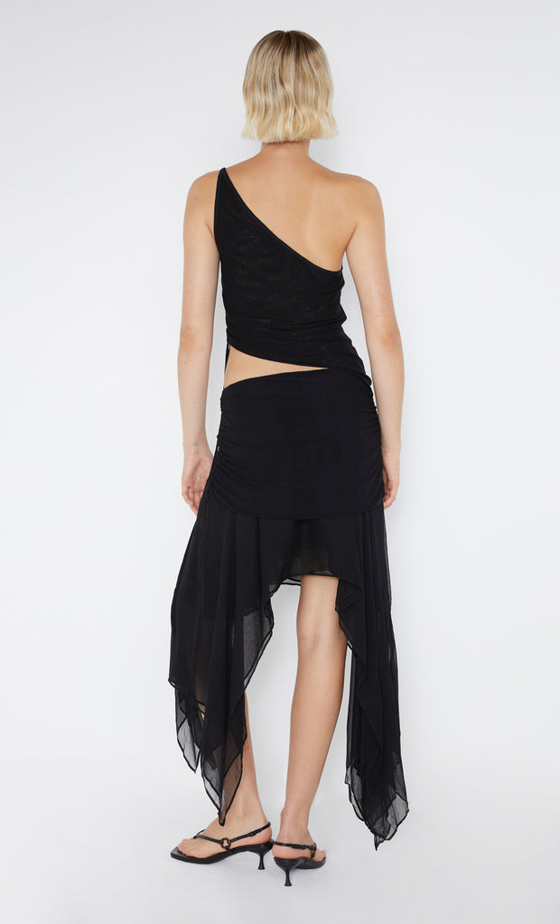 Elizette Asym Tank in Black by Bec + Bridge