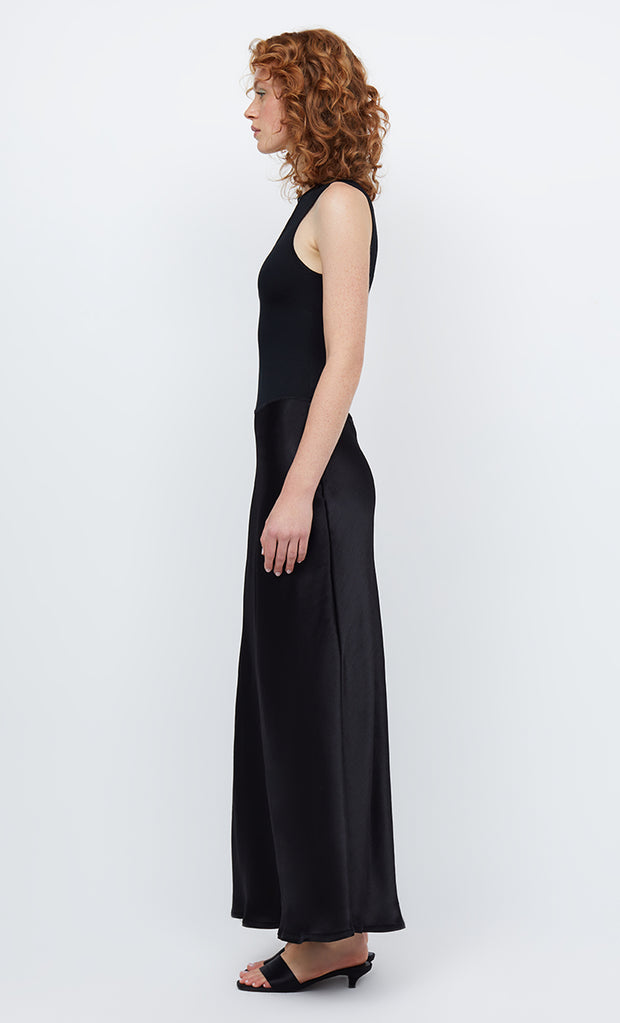 EMA MAXI DRESS - BLACK/BLACK