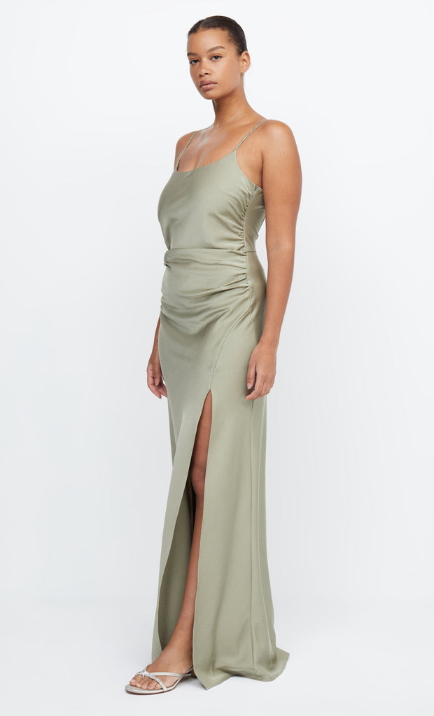 Eternity Scoop Neck Sage Green Bridesmaid Prom Dress by Bec + Bridge