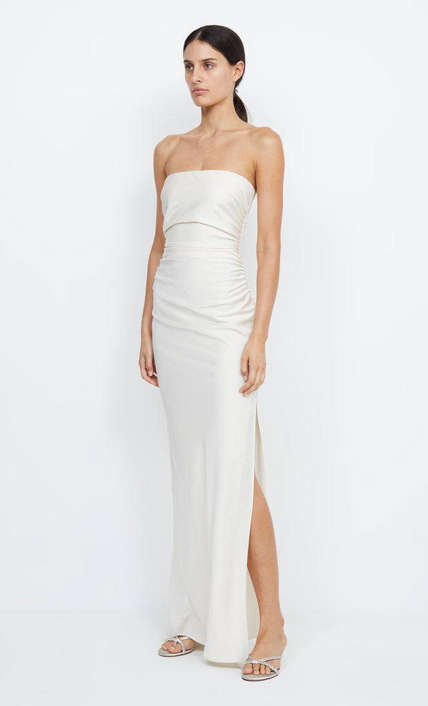 ETERNITY STRAPLESS MAXI - CREAM