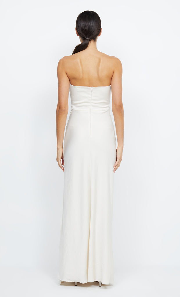 ETERNITY STRAPLESS MAXI - CREAM