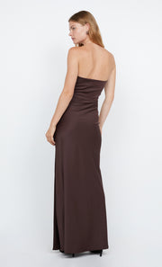 Eternity Strapless Dress in Dark Choc by Bec + Bridge