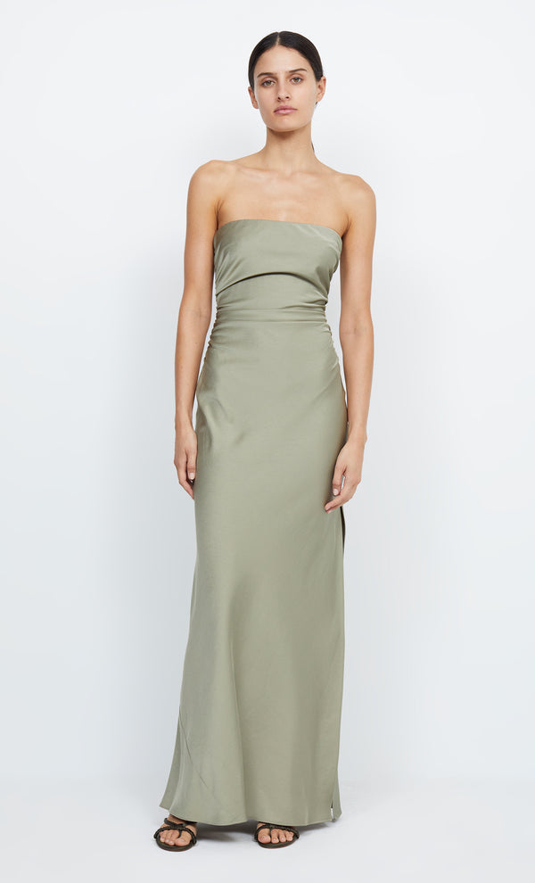 Eternity Strapless Bridesmaid Dress in Sage Green by Bec + Bridge