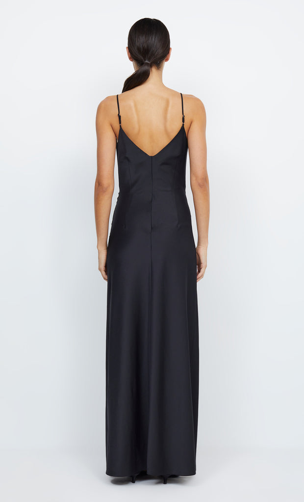 Eternity V Neck Bridesmaid Prom Dress in Black by Bec + Bridge