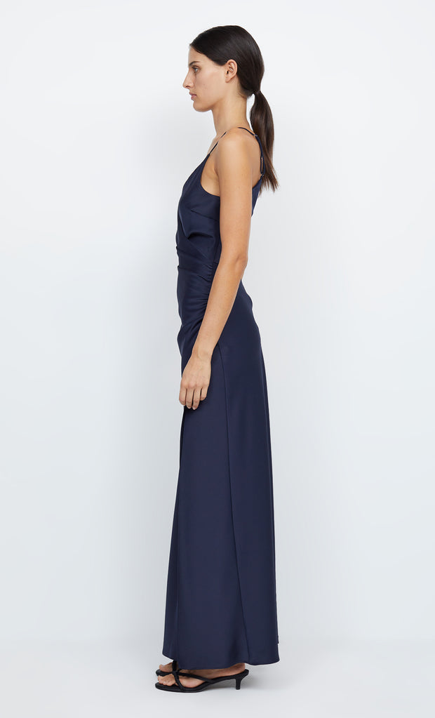 Eternity V Maxi Prom Bridesmaid Dress in Ink Navy by Bec + Bridge