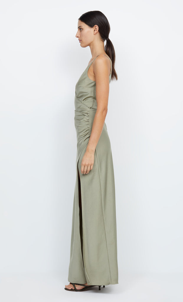 Eternity V Neck Bridesmaid Dress in Sage Green by Bec + bridge