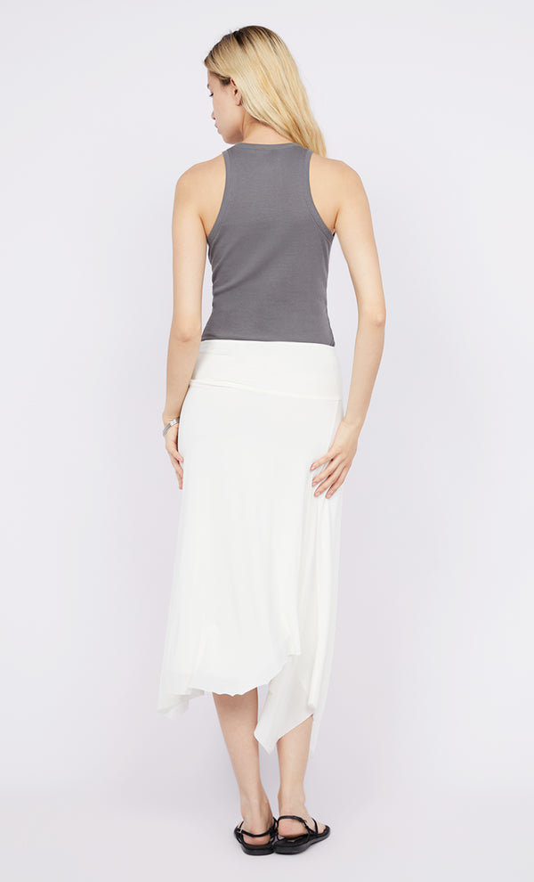 Felix Racer Tank in Charcoal by Bec + Bridge