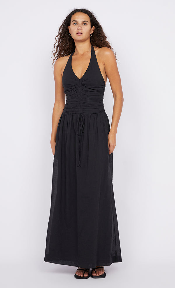 Franca Halter Maxi Dress in Black by Bec + Bridge