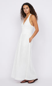 Franca Halter Dress in White by Bec + Bridge