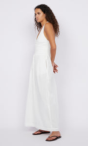 Franca Halter Dress in White by Bec + Bridge