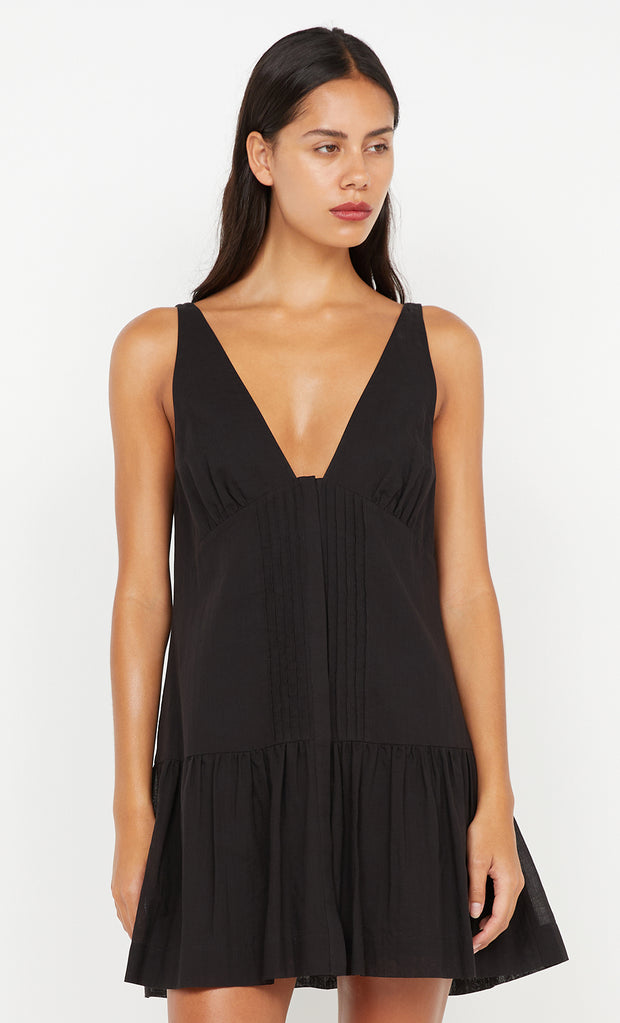 Franka Mini Dress in Black by Bec + Bridge