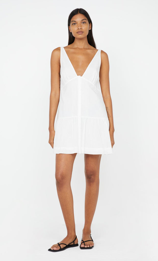 Franka Mini Dress in White by Bec + Bridge