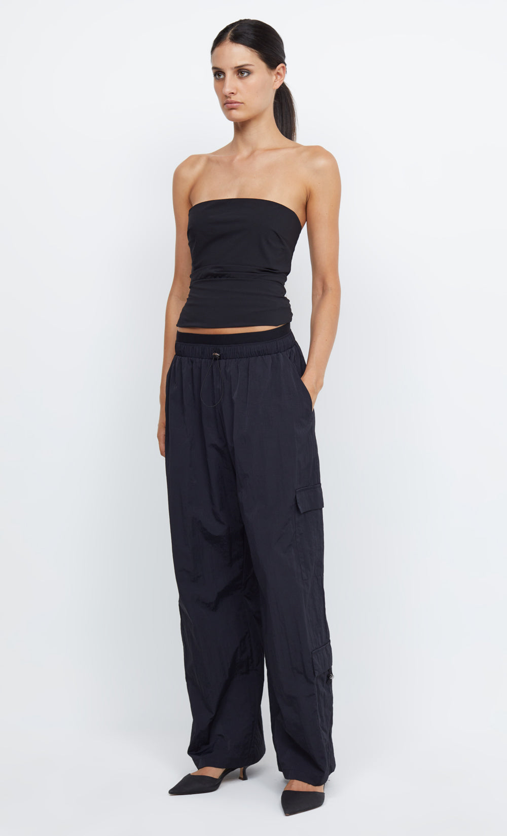 STRAPLESS CARGO TOP