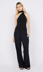 Gigi Twist Bodysuit in Black by Bec + Bridge