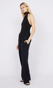 Gigi Twist Bodysuit in Black by Bec + Bridge