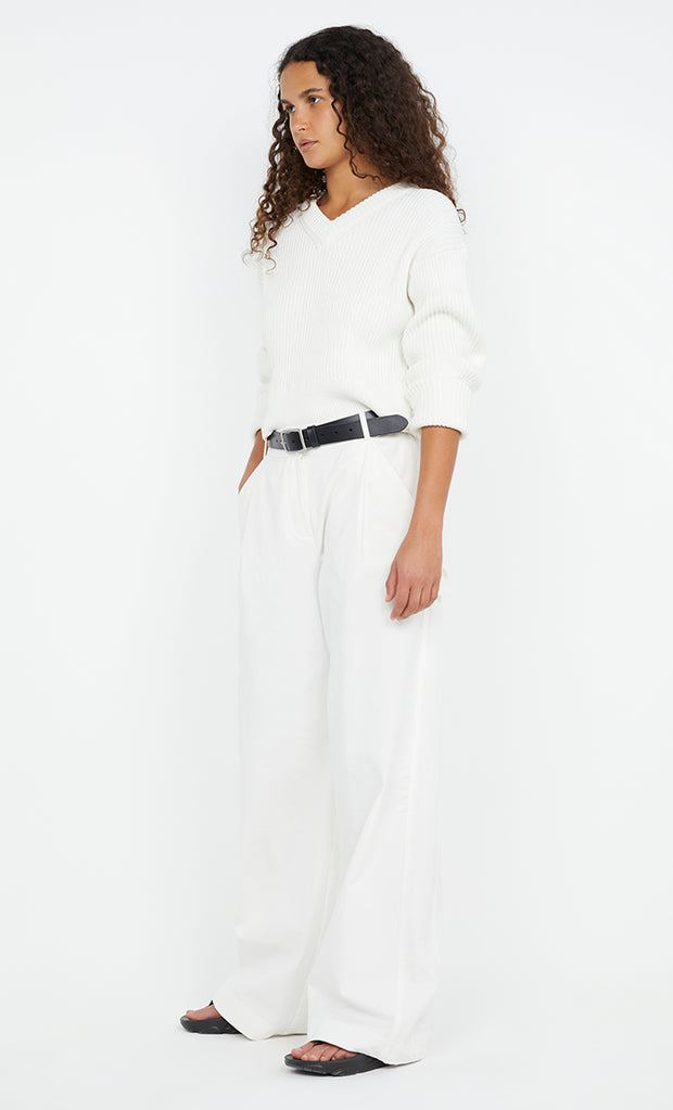 Hannah Jumper in White by Bec + Bridge