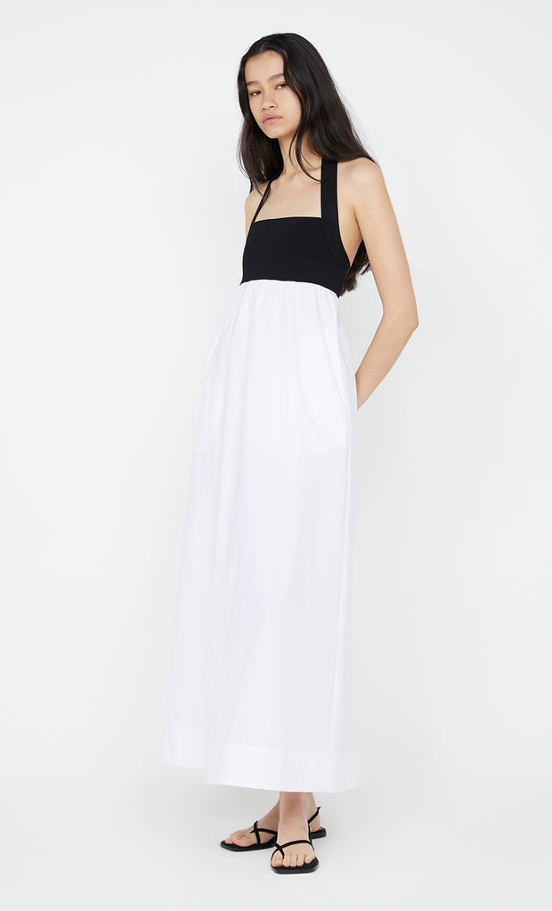 Iluka Maxi Dress in Black and White by Bec + Bridge