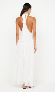 INKA HIGH NECK DRESS - IVORY