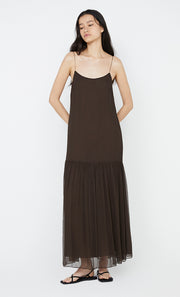 Inka Maxi Dress in Chocolate by Bec + Bridge