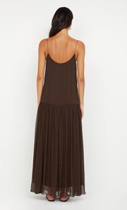 Inka Maxi Dress in Chocolate by Bec + Bridge