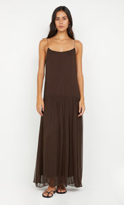 Inka Maxi Dress in Chocolate by Bec + Bridge