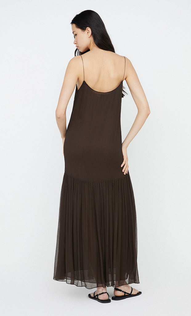 Inka Maxi Dress in Chocolate by Bec + Bridge