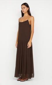 Inka Maxi Dress in Chocolate by Bec + Bridge