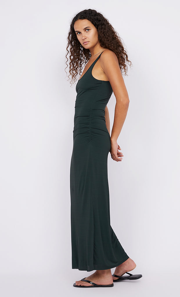 Jayde Singlet Maxi Dress in Bottle Green by Bec + Bridge