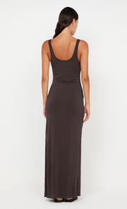 JAYDE SINGLET MAXI DRESS - TWIG