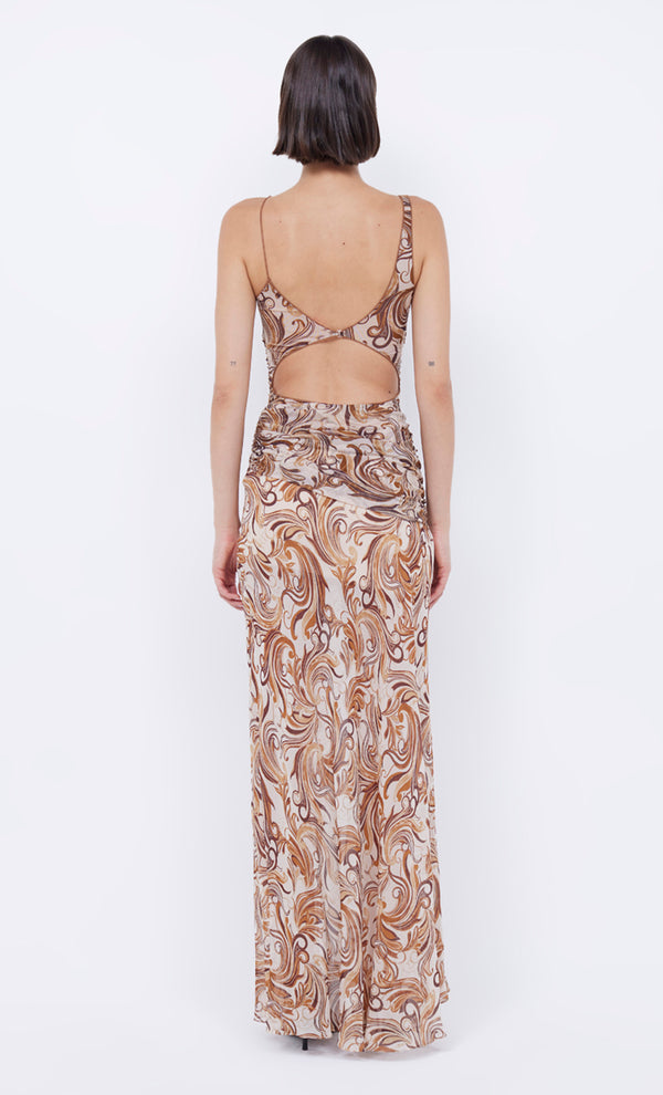 Jocelyn Maxi Dress in cream swirl print by Bec + Bridge