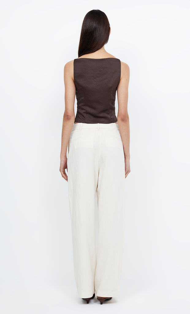 JONES BOATNECK TOP - COCOA