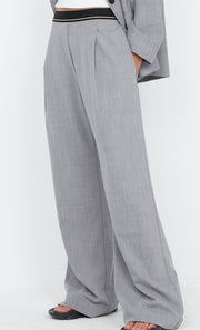 JORDIN PANT - CHARCOAL WEAVE