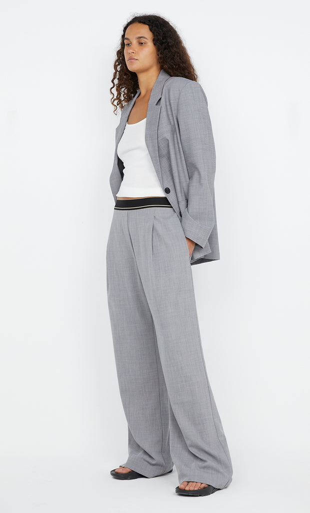 JORDIN PANT - CHARCOAL WEAVE