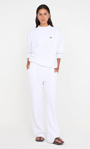 JORJA CREW JUMPER - WHITE