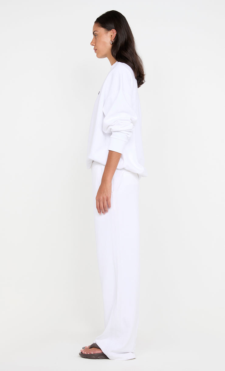 JORJA CREW JUMPER - WHITE