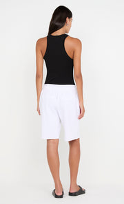 Jorja Wide Leg Short in White by Bec + Bridge