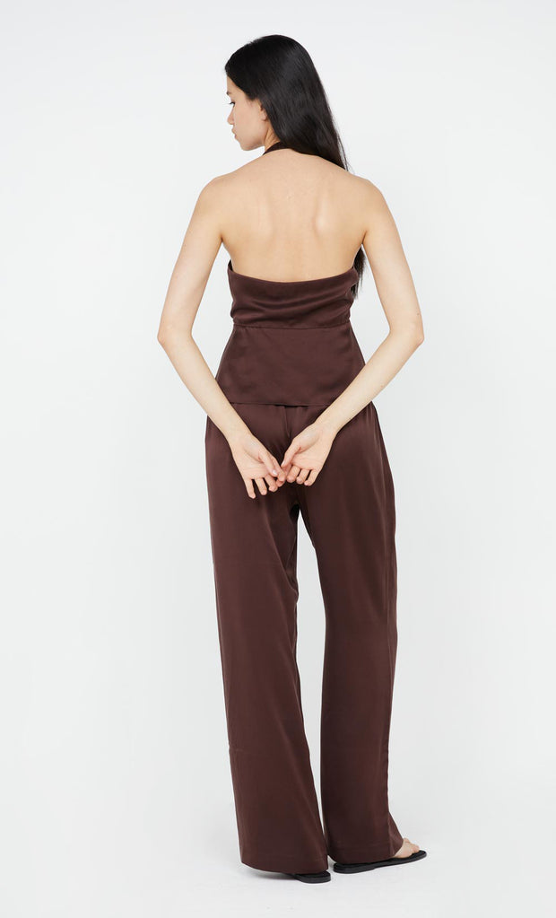 Kaia Halter Top in Chocolate by Bec + Bridge