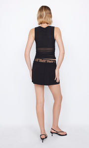 Kalena Mini Skirt in Black by Bec + Bridge