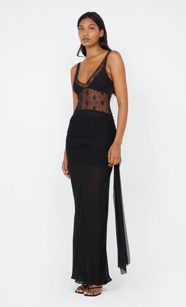 Kalena V Maxi Dress in Black by Bec + Bridge