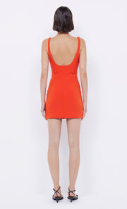 Karina Mini Dress in fire red by Bec+ Bridge