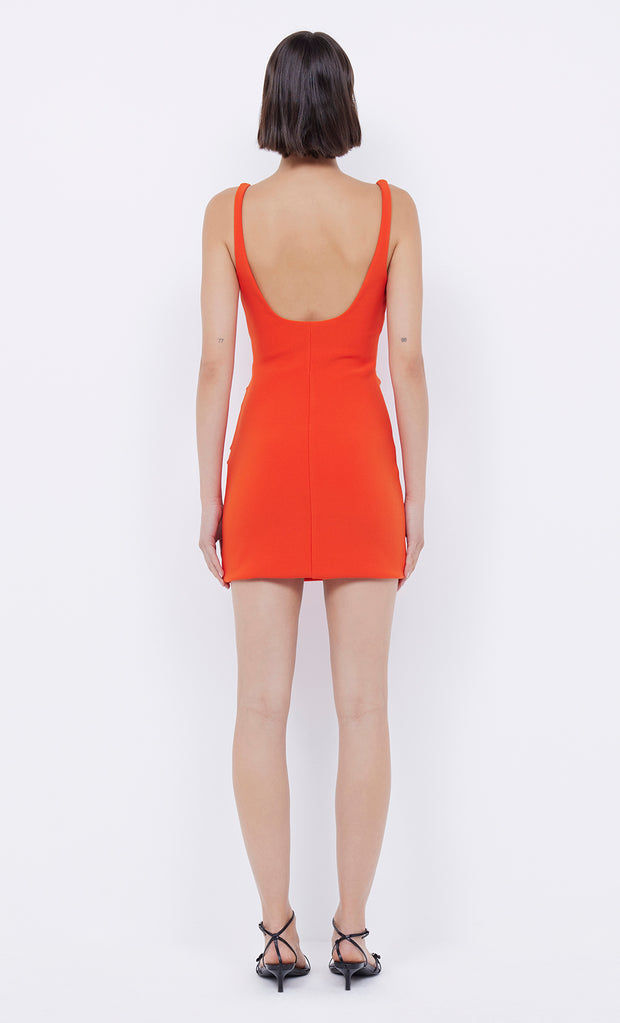 Karina Mini Dress in fire red by Bec+ Bridge