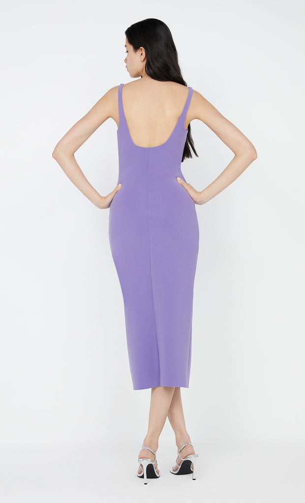 Karina Tuck Midi Dress in Grape by Bec + Bridge