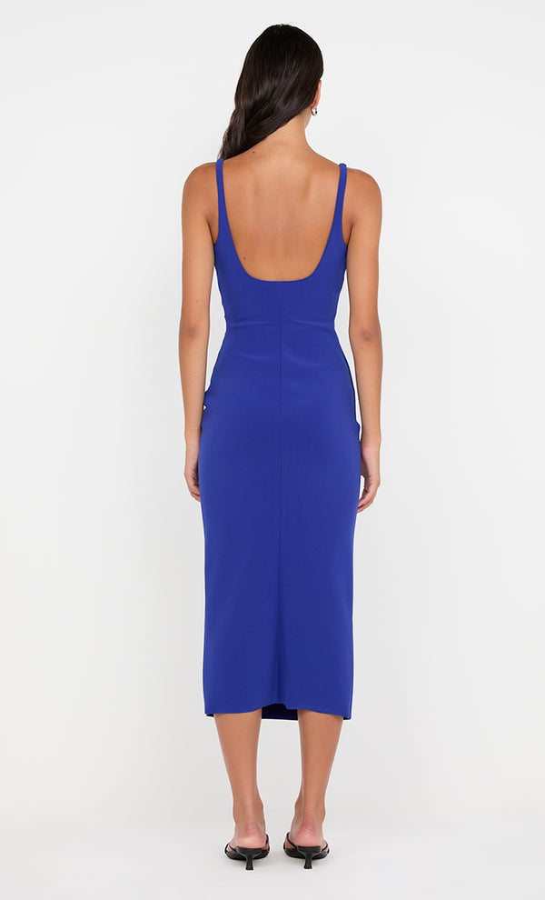 Karina Tuck Midi Dress in Sapphire by Bec + Bridge