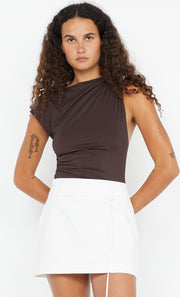 Kelsi Mini Skirt in White by Bec + Bridge