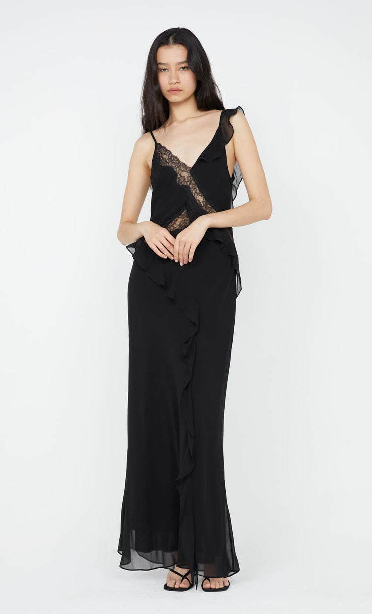 KNOX MAXI DRESS - BLACK