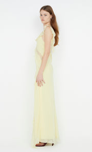 Knox Maxi Dress in Ice Yellow by Bec + Bridge