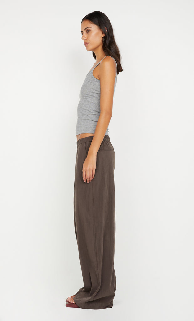 Kody Rib Tank in Grey Marle by Bec + Bridge